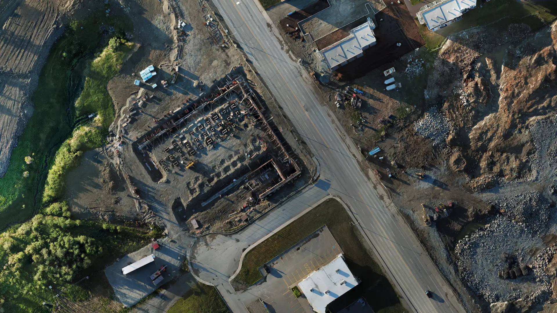 Suivi de chantier — jour 2, Rouyn-Noranda